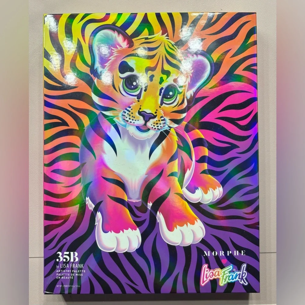 Loungefly|Morphe Lisa Frank Mini Backpack & Makeup Pallette - Picture 6 of 9